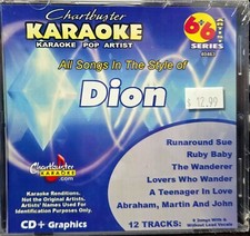 40463 DION HITS CHARTBUSTER KARAOKE LOT MI LAST