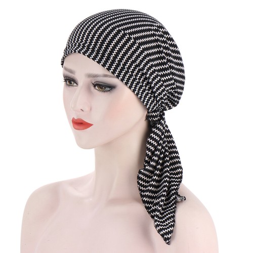 Damen Muslim Hijab Krebs Chemo Mütze Turban Kappe Abdeckung Haarausfall Kopftuch Halstuch - Bild 21 von 36