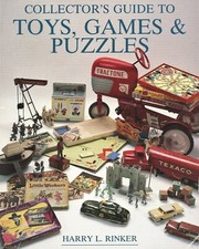 Collector  s Guide Toys Games Puzzles - Evolution Development / Scholarly Book