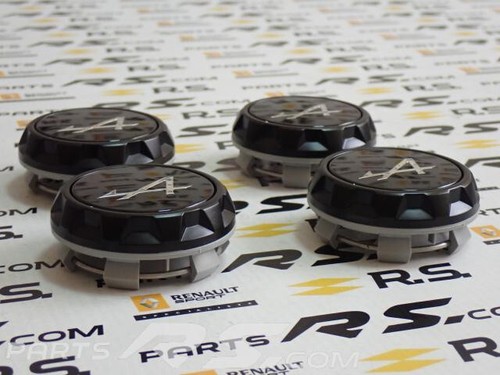 4x New GENUINE ALPINE A110 Caps center wheel Renault Sport MEGANE IV RS 280 300 - Picture 5 of 18