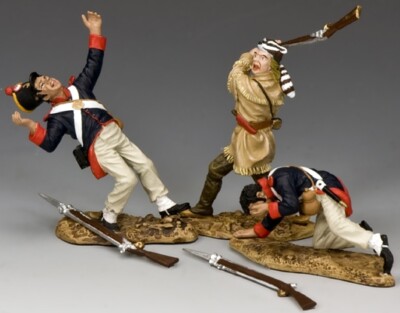 Figurine King & Country – Remember The Alamo RTA049 – Davy Crockett En Buckskin – 60mm – Neuf