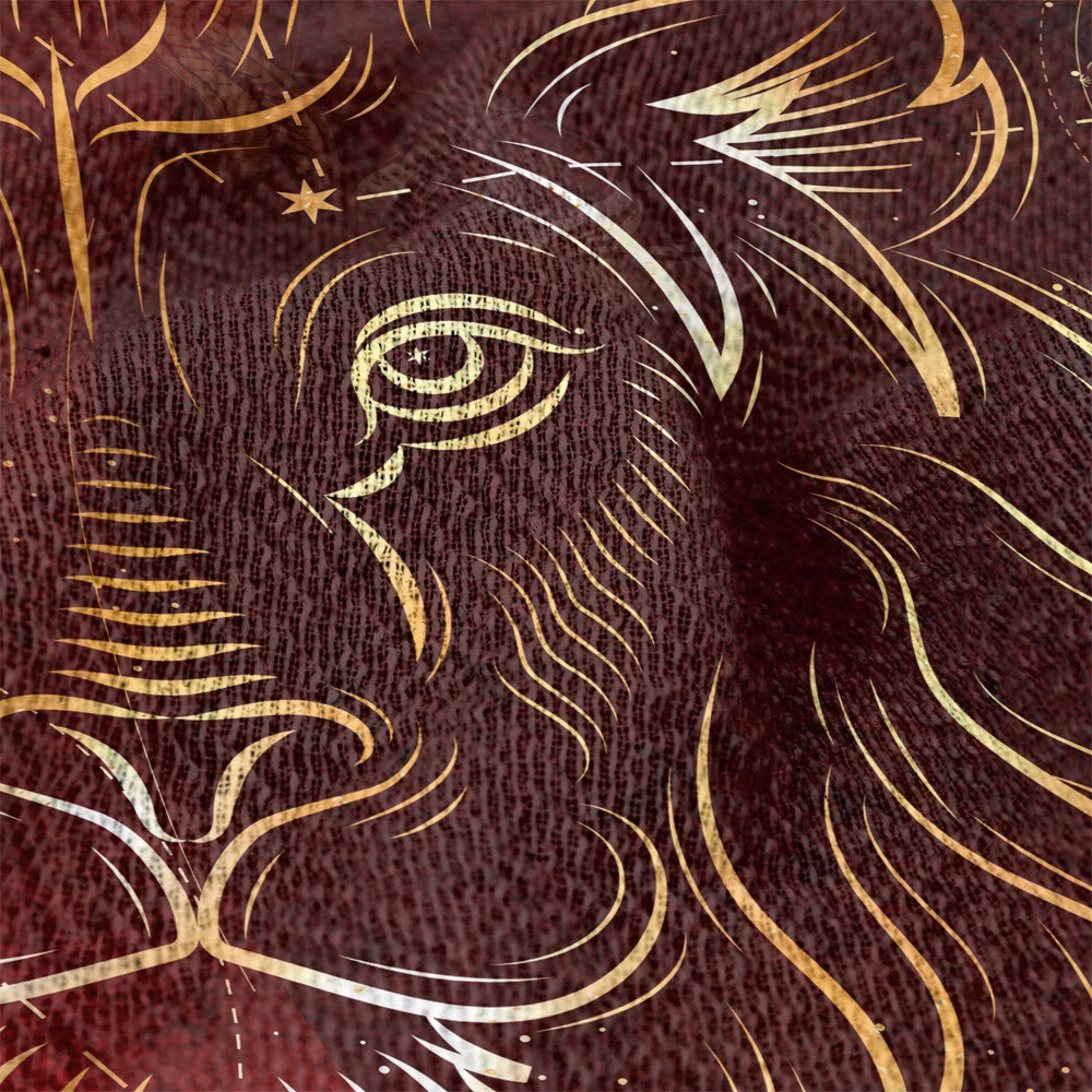 Harry Potter Blanket, 50"x60" Celestial Gryffindor Woven Blend Throw