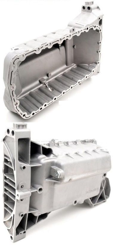 Carter d'huile aluminium pour Peugeot 206 307 résistant aux chocs
