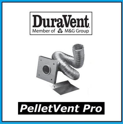 DURAVENT PelletVent Pro - Fresh Air Intake Kit #3PVP-AIK PELLET VENT PIPE