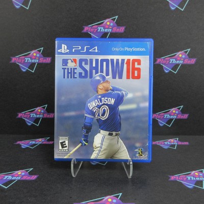 MLB The Show 16 PS4 PlayStation 4 Complete - 1 Year Warranty VG