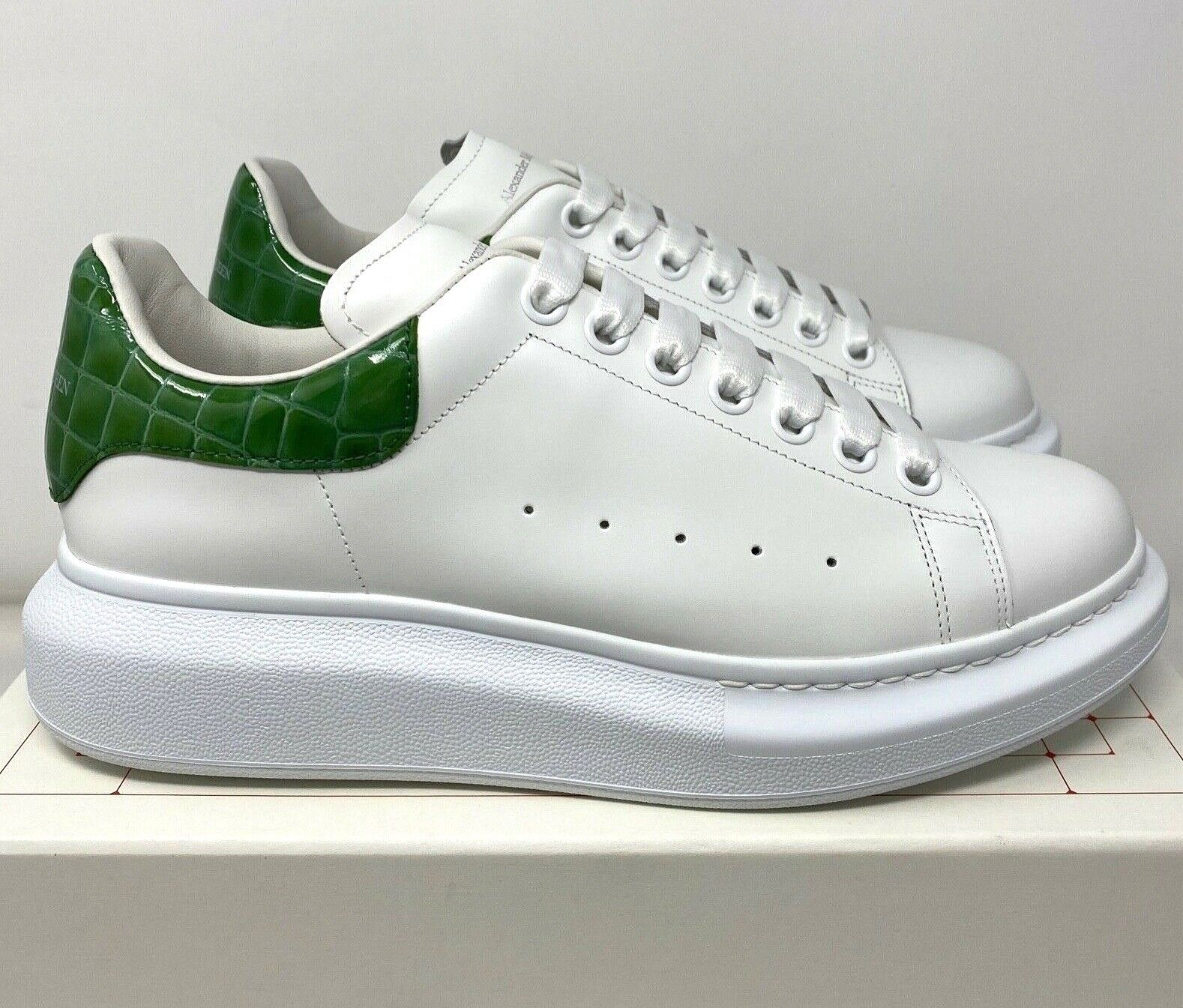 Watt lille Mod viljen Alexander McQueen Size Women&#039;s Sneakers Size 11 US/ 41 EU White Green  Crocodile | eBay