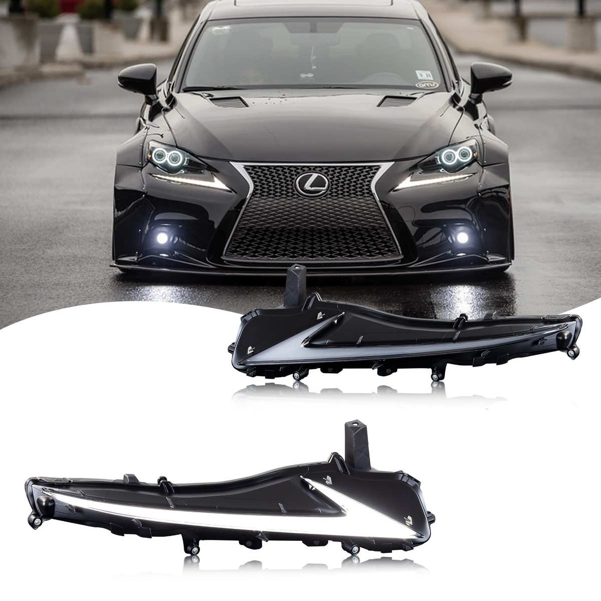 LED Daytime Running Light for Lexus IS250 IS350 IS200t IS300 2017