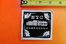 NYC Skate Crew New York Streets Rollerblade Blades Skates INLINE Skating STICKER