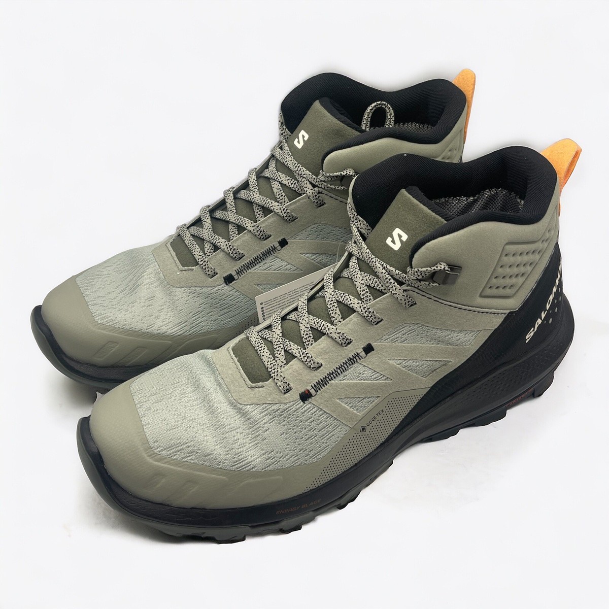 Salomon Outpulse Mid GTX Gray Lace Up Sneaker Shoes Boots Mens