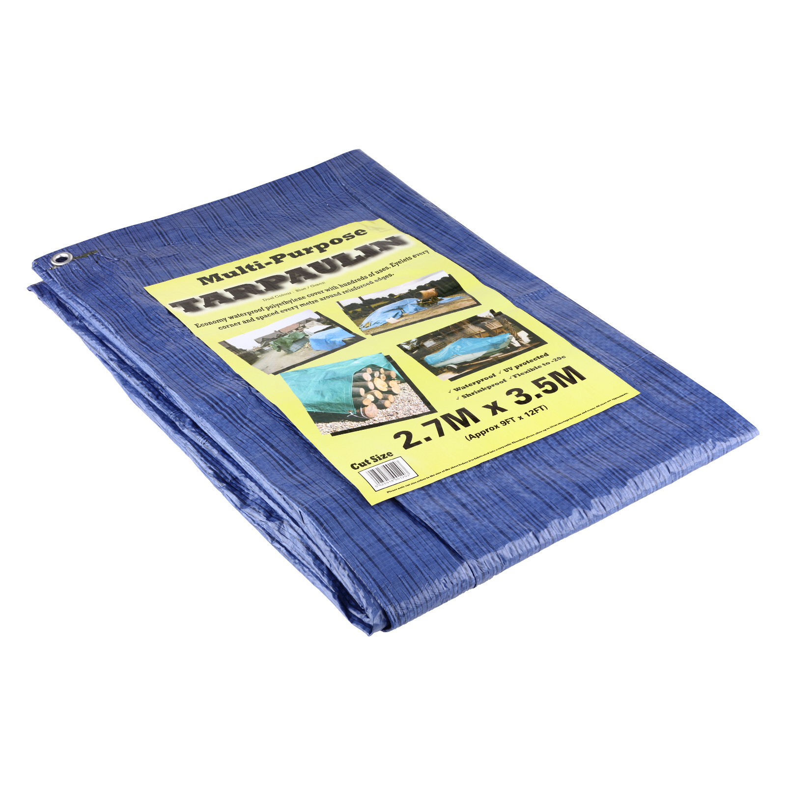 Tarpaulin Various Grades Ground Sheet Camping Cover Log Store Wood