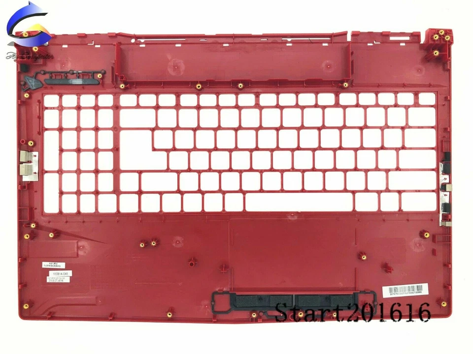 适用于微星 GL73 GP73 GP73M MS-17P1 Upper Case Palmrest 保护套 & Bottom Case 黑色 — 第 3/3 张图片