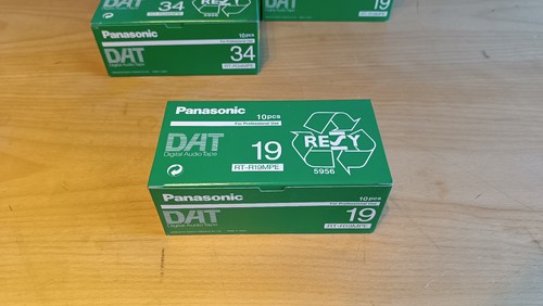 10x Panasonic DAT Kassetten Digital Audio Tape 19 Minuten NEU OVP !Mengenrabatt! - Bild 3 von 3