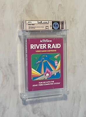 River Raid Atari 2600 9.4 A+ WATA CGC Burgundy Box | eBay