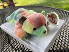 RARE RETIRED TY "Sammy the Bear" MINT Condition TAG ERRORS PE Pellets 1998/1999