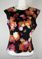 Robert Rodriguez for Target/Neiman Marcus Helen Peplum Floral Print Top Size 12