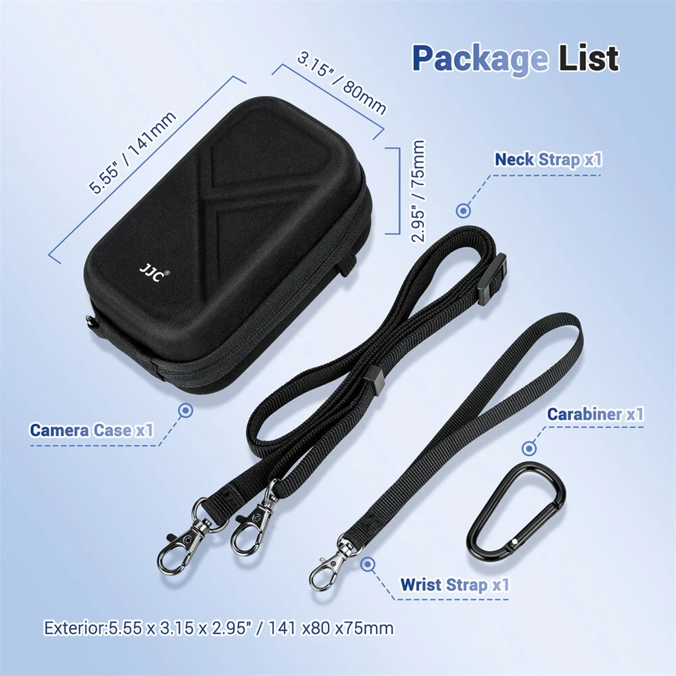 Hard Shell Camera Pouch Case Bag for Olympus Touch TG-7 TG-6 TG-5 TG-4 TG7 TG6 - Image 4 of 4