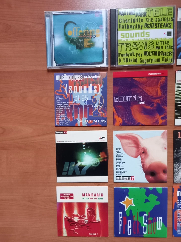 16 CD`s / Sampler verschiedener Verlage / Musikexpress -K7 - Millenia Nova.... - Bild 2 von 4