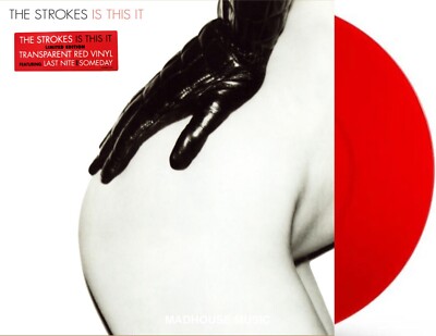 The STROKES LP Is This It RED COLOURED VINYL 2024 Limited Edition NEW & SEALED