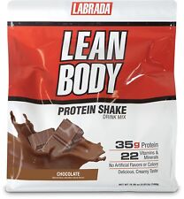 Lean Body Hi Protein Meal Replacement Shake 35g Protein 74oz Low Sugar 12.02 per gallon