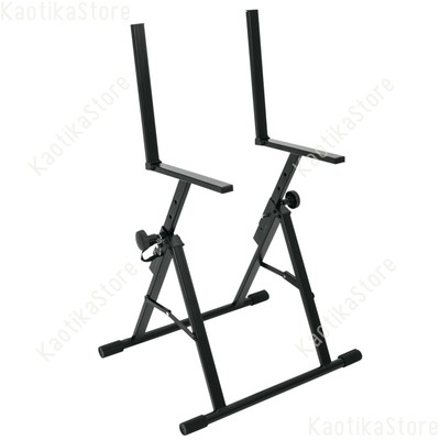 Supporto Per Chitarra 3 In 1 - Con Rack Per Amplificatore, Regolabile, Per Chitarre Elettriche E Bassi