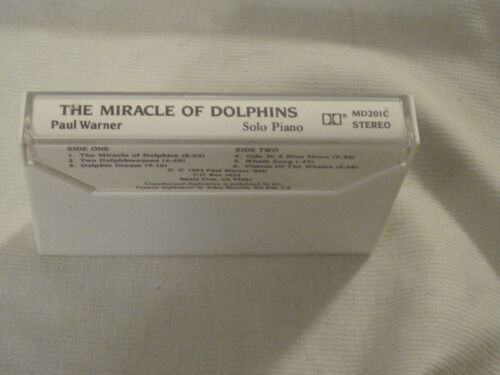 PAUL WARNER The Miracle Of Dolphins (1983) CASSETTE TAPE Klavier New Age - Bild 2 von 3