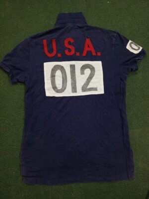 Polo Ralph Lauren Shirt Mens Large Blue Argentina 012 Big Pony