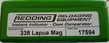 17594 REDDING INSTANT INDICATOR WITHOUT DIAL - 338 LAPUA MAG - NEW RANGE ADAPTER
