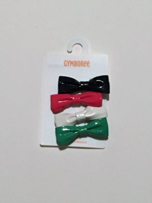 Gymboree BRIGHTEST IN CLASS Bow Hair Claws ~ NWT!