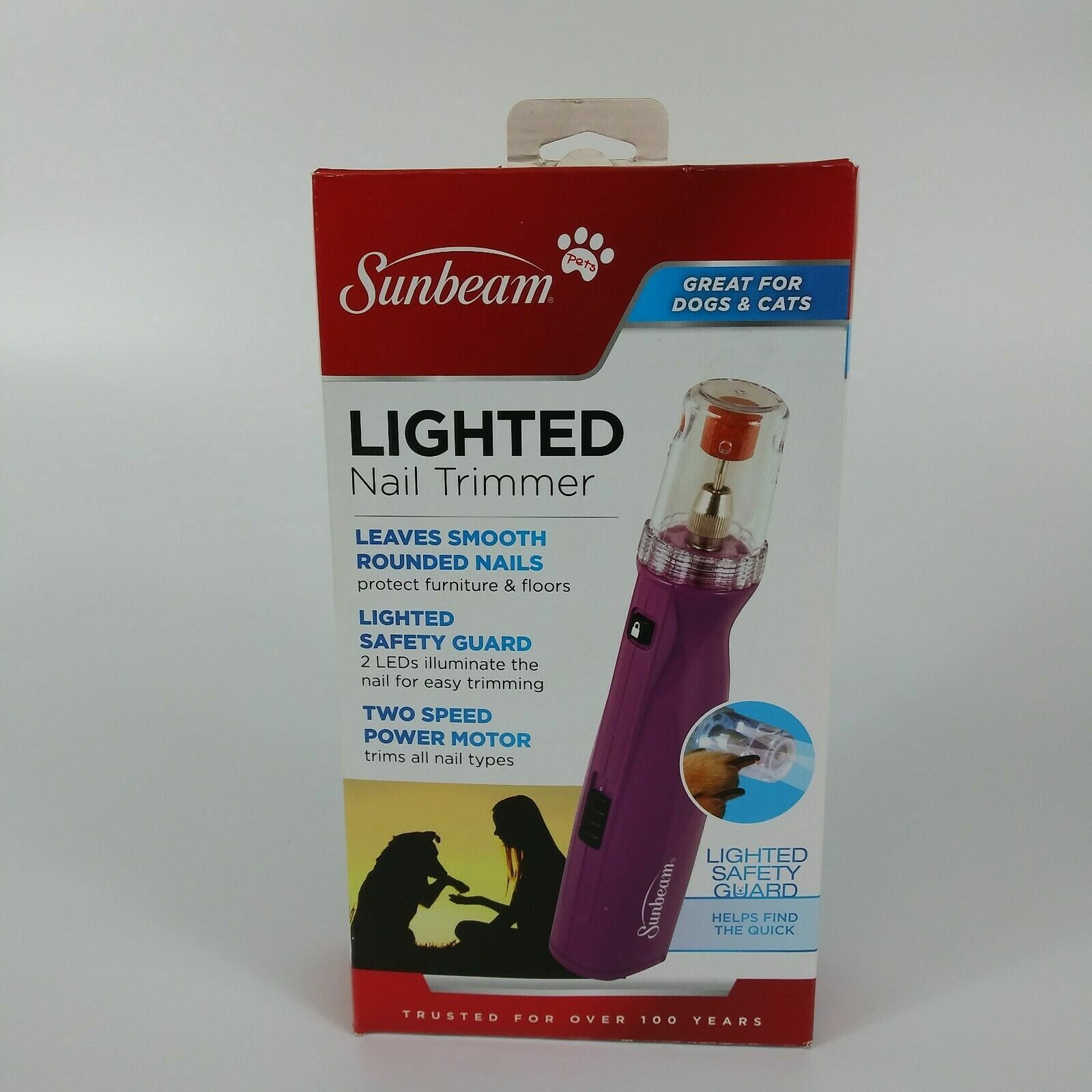 sunbeam lighted nail trimmer