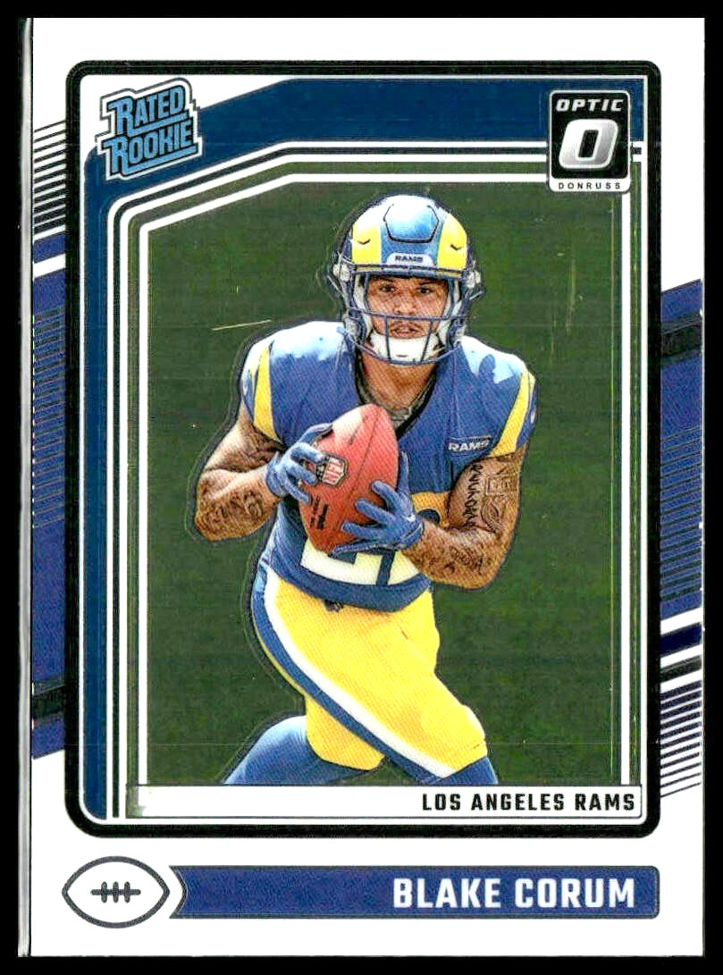 2024 Panini Donruss Optic Blake Corum Rated Rookie RC #208