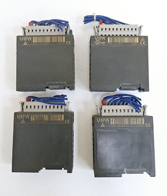 VIPA 221-1BF00 (2 pc) & 222-1BF00 (2 pc) Digital Input Module (Lot of 4 pc)