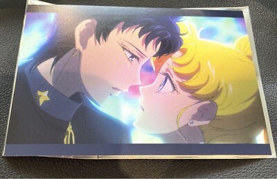 Sailor Moon Cosmos Movie Scene Postcard Usagi Ko Seiya Part1 5th Giveaway