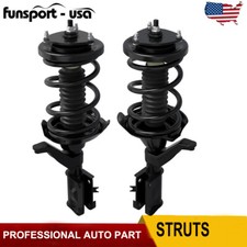 Set 2 Front Struts Shocks & Coil Spring For 2001 2002 2003 2004 2005 Honda Civic