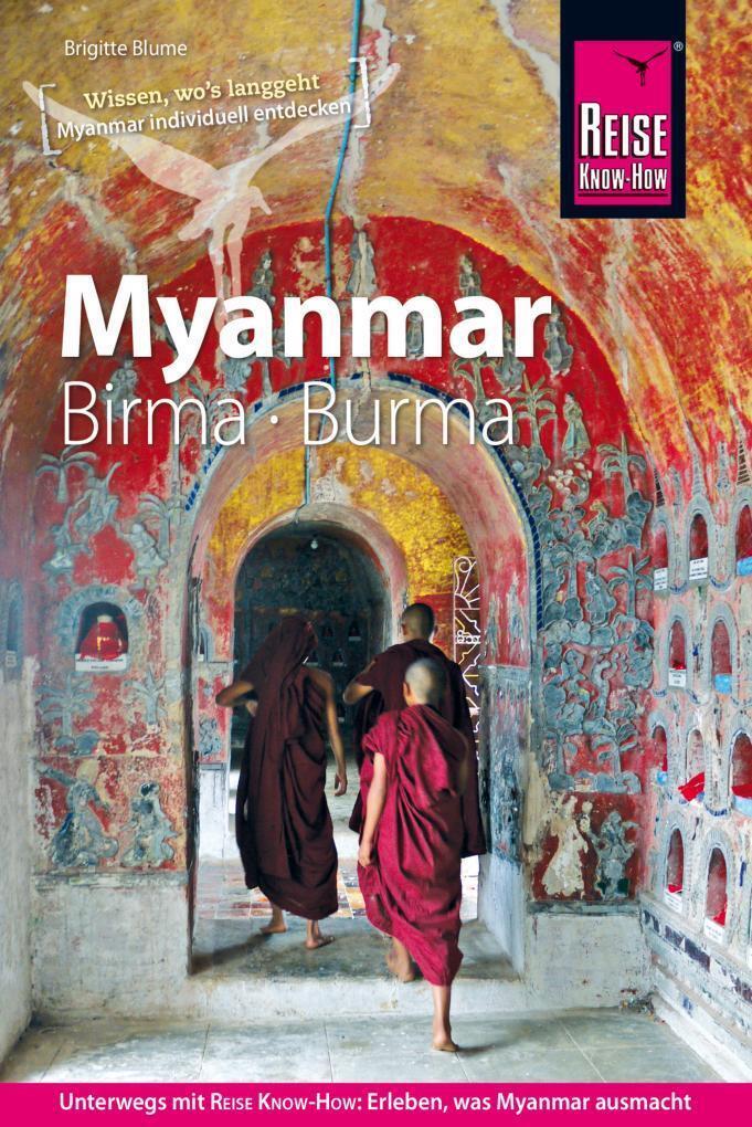 Reise Know-how Reiseführer Myanmar, Birma, Burma | Brigitte Blume |