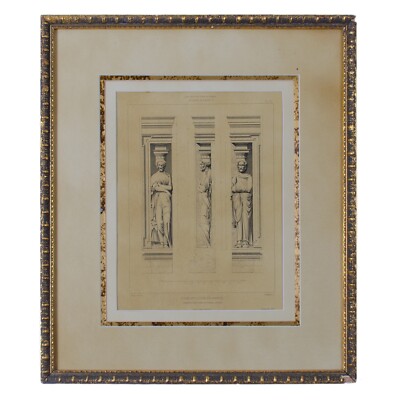 Eugène Rouyer's L'art Architectural en France Engraving, c.1863, Grand ...