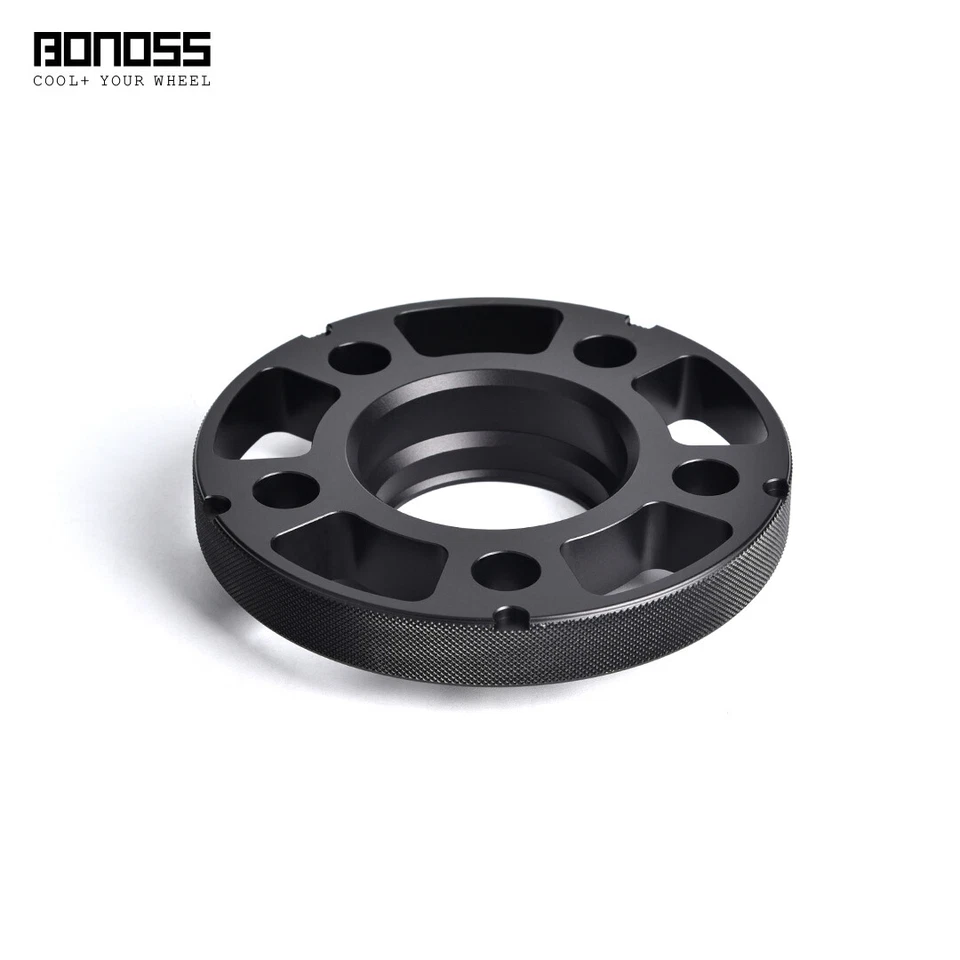 2 espaciadores de rueda de 20 mm 3/4" pulgadas 5/108 5-4,25 para Ferrari F 355 GTS Spider negro Foto 2 de 4