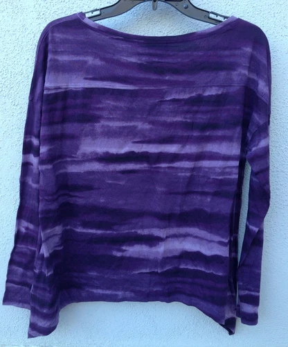 $94 New C&C California Brand Purple Stripe Soft Comfy Shirt Size Small