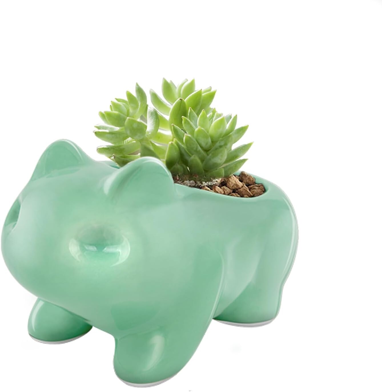 Vaso ceramica Bulbasaur Pokemon porta piante