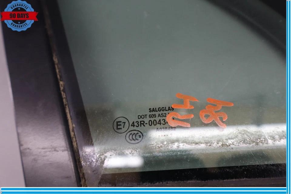 11-18 Volkswagen VW Touareg Puerta Delantera Derecha Ventilación Ventana Vidrio 7P6845114 Fabricante Original Foto 4 de 4