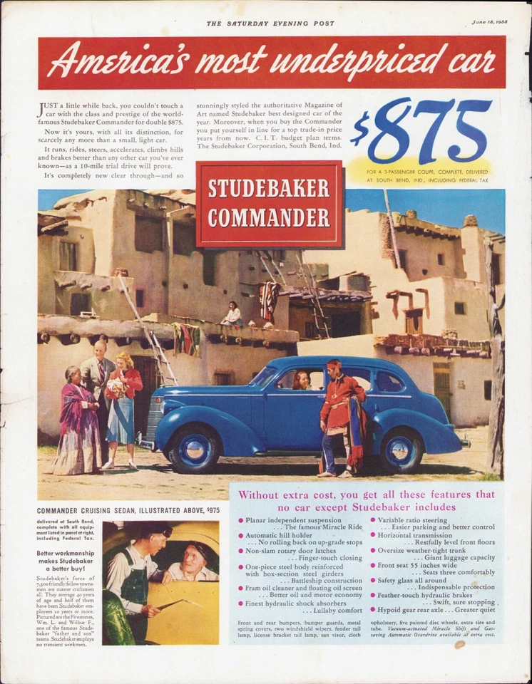 JUNE 18 1938 Hat Fashion SATURDAY EVENING POST COVER ONLY #1 Frances Arnold Foto 2 de 3