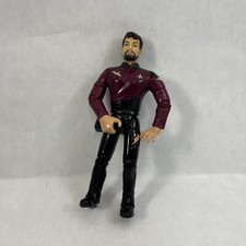Star Trek the Next Generation Commander RIKER Action Figure Playmates 1992 Loose