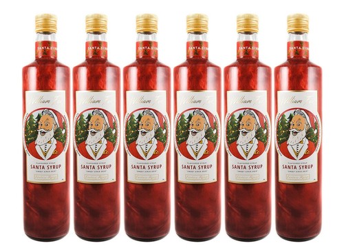 William Fox Premium Cherry Blossom Unicorn Hibiscus Jupiter Santa Syrup 6x75cl - Picture 17 of 17