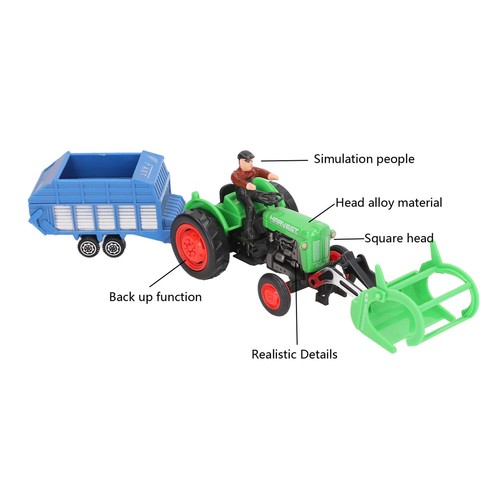 Modellino giocattolo trattore agricolo 02 015 scala 1:48 - Foto 23 di 23