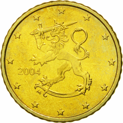 [#582104] Finlandia, 50 eurocent, 2004, UNZ, mosiądz, KM:103 - Zdjęcie 1 z 2