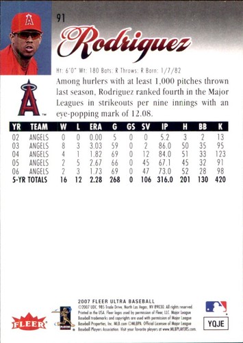 2007 Fleer ULTRA HOBBY Upper Deck ⚾ YOU PICK YOUR FAVS 🧢 MLB BASEBALL CARDS - Picture 123 of 270