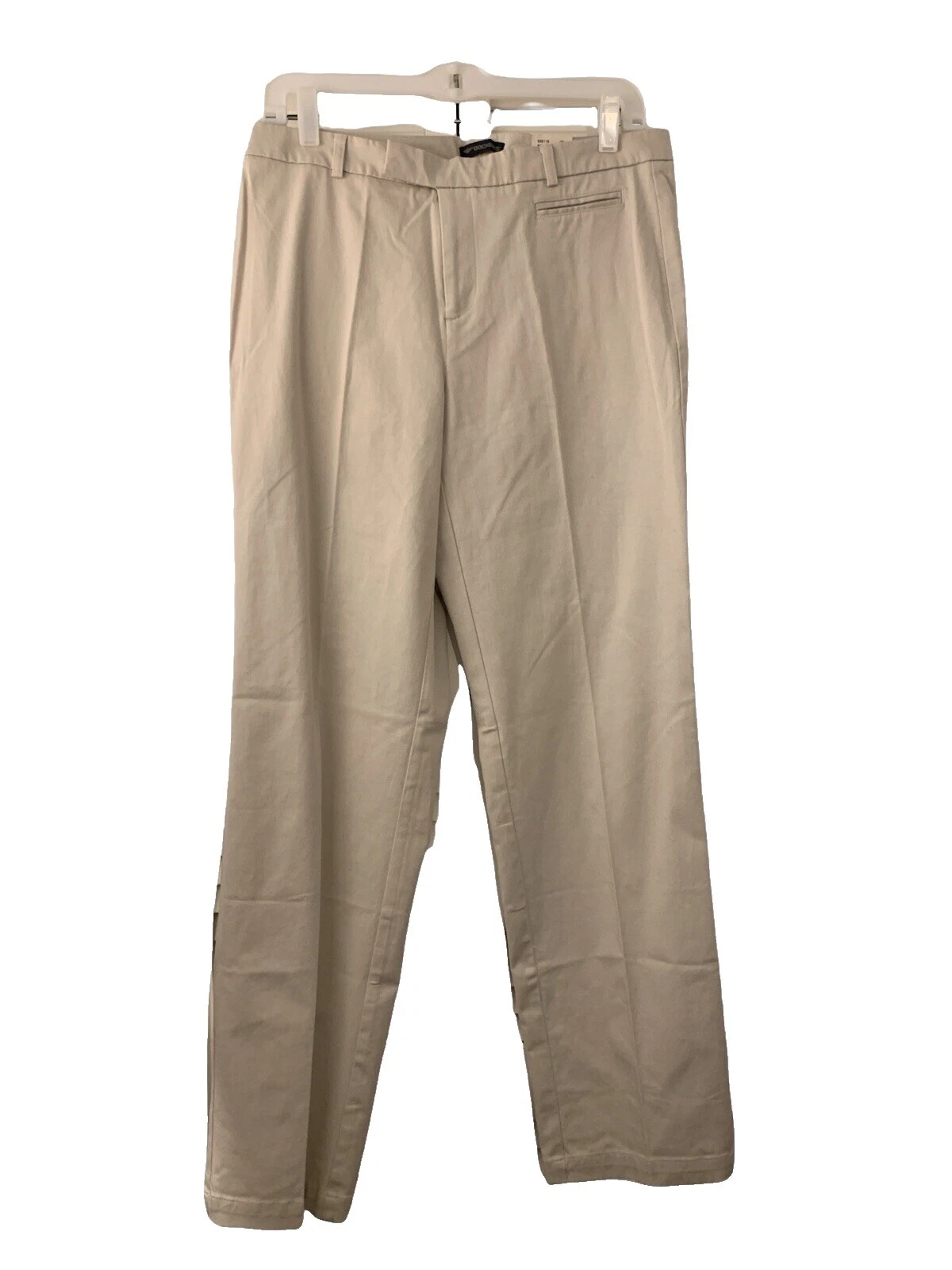 Pantalones de poliéster DOCKERS Patrón sólido para De mujer