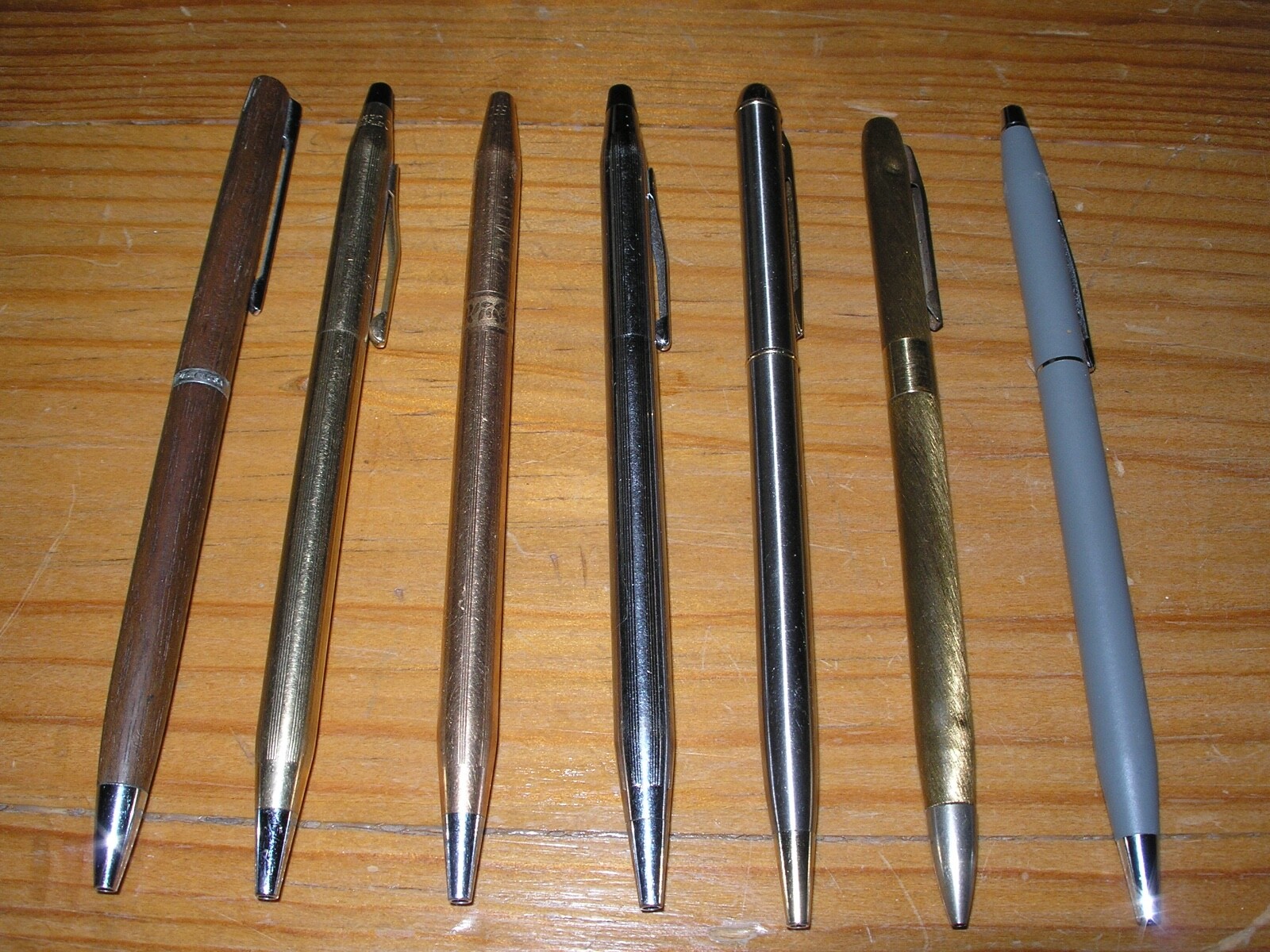 Lot of 11 vintage Cross Hallmark Scully Crown Pens Mechanical Pencils