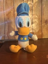 Vintage Walt Disney Mickey's Christmas Carol 1983 8" Plush Donald Blue