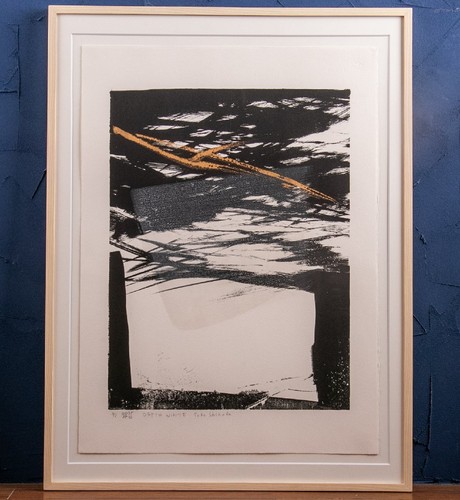 AP1/3 Signed Depth Framed Lithograph White SHINODA TOKO - Picture 2 of 10