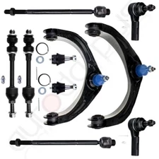 New 10PCS Front & Rear Control Arm For 2006 - 2008 Dodge Ram 1500 2WD ES80574